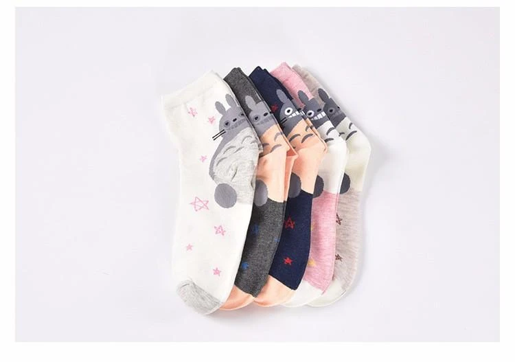 My Neighbor Totoro Cute Socks 5 Pairs/lot - Image 3