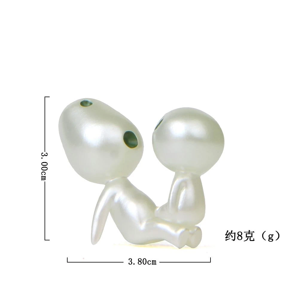 Princess Mononoke Kodama Glow In The Dark Figures 6pcs/set - Image 5