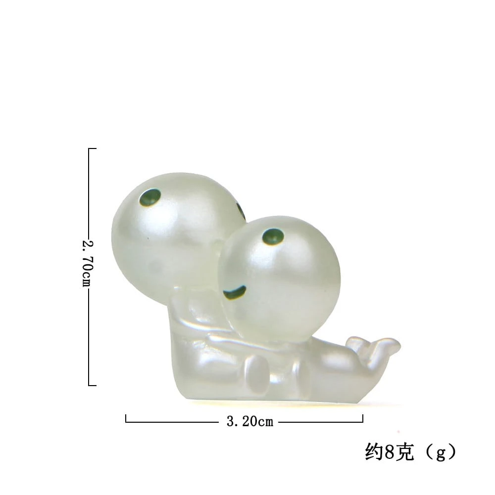 Princess Mononoke Kodama Glow In The Dark Figures 6pcs/set - Image 6