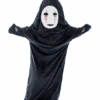 Spirited Away No Face Man Flannel Cosplay Costume