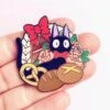 Kiki’s Delivery Service – Jiji The Baker Enamel Badge Pin