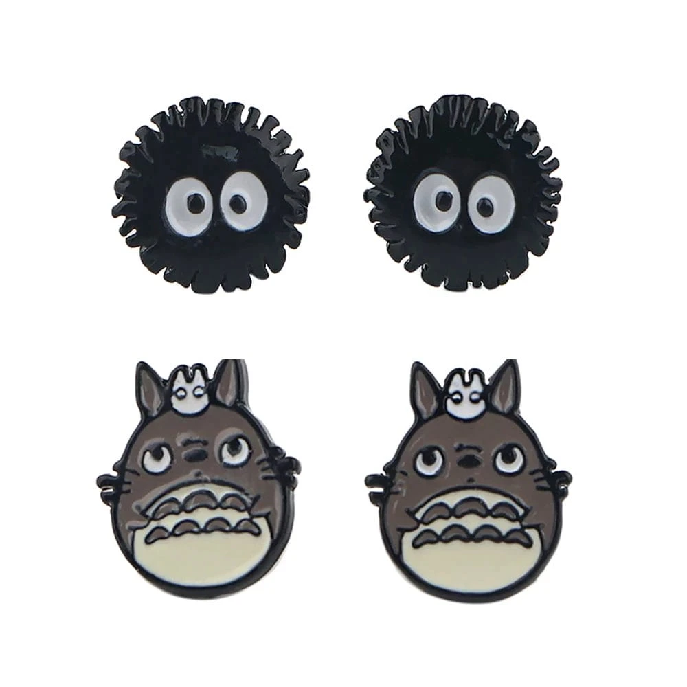 My Neighbor Totoro & Fairy Dust Stud Earrings