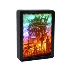 Howl’s Moving Castle 3D Paper Carving Art Light Box