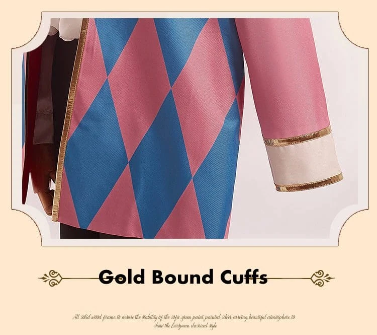 Howl’s Moving Castle Howl Cosplay Costume Full Set 4PCS - Image 8