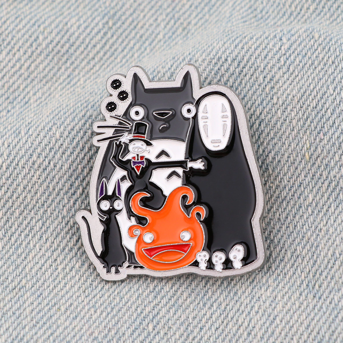 Ghibli Characters Enamel Badge Pin - Image 8