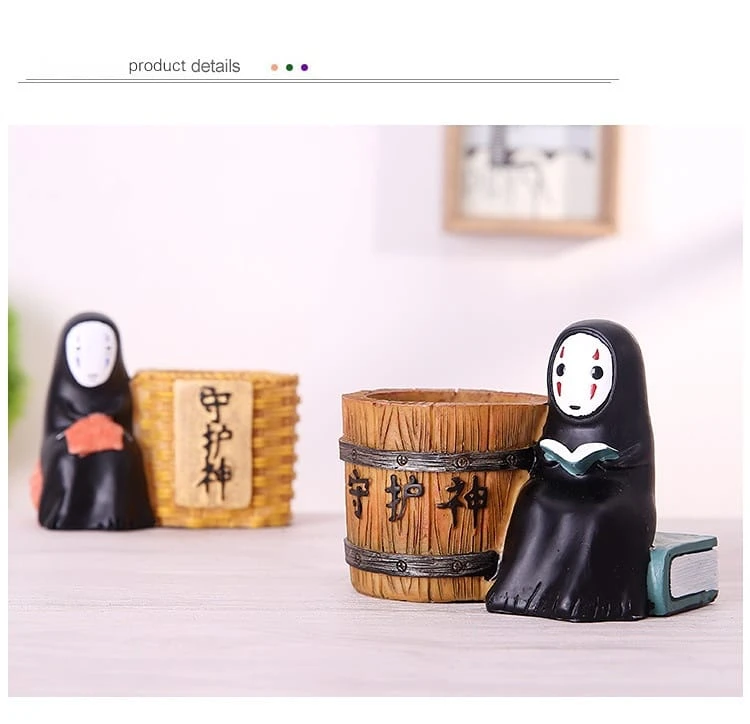 Spirited Away – No Face Man Pen Holder Ornaments - Image 8