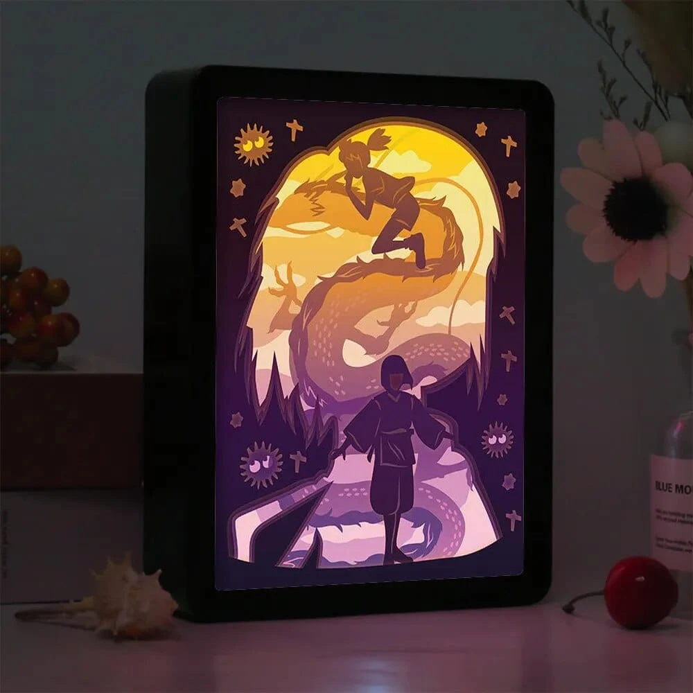 Spirited Away 3D Paper Carving Art Light Box - Image 10