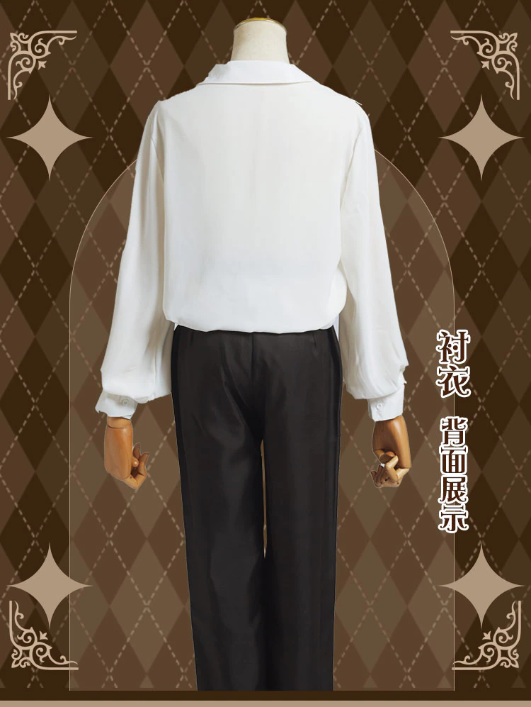 Howl’s Moving Castle Howl Cosplay Costume Full Set 4PCS - Image 9