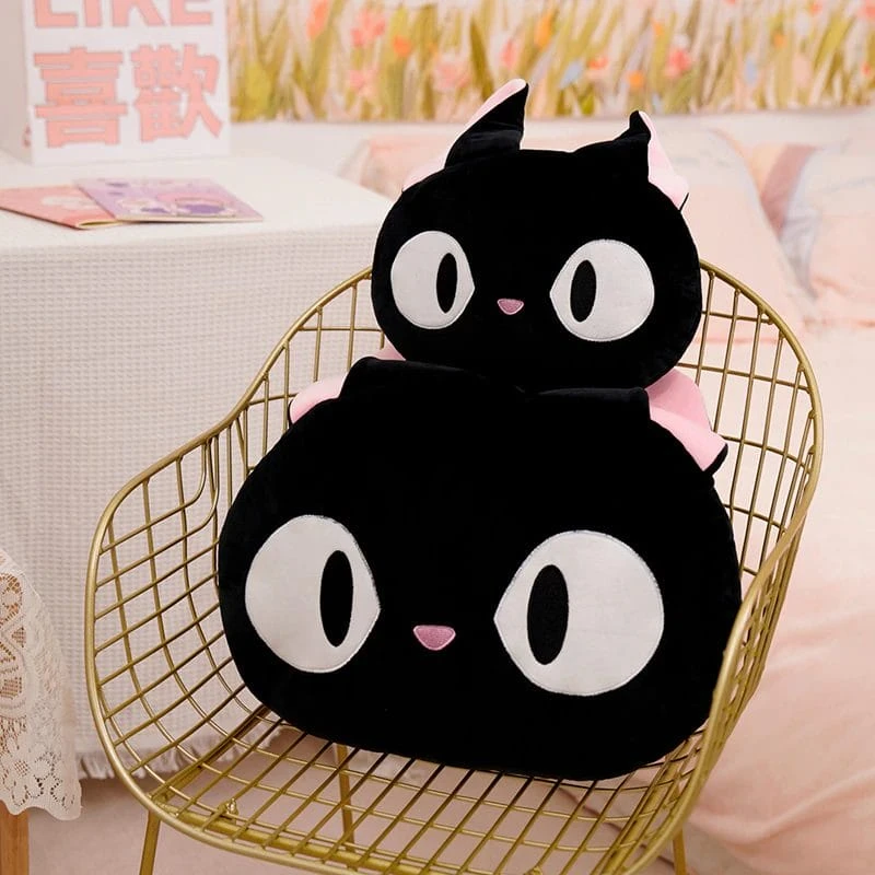 My Neighbor Totoro Catbus & KiKi’s Delivery Service Jiji Stuffed Pillow - Image 9