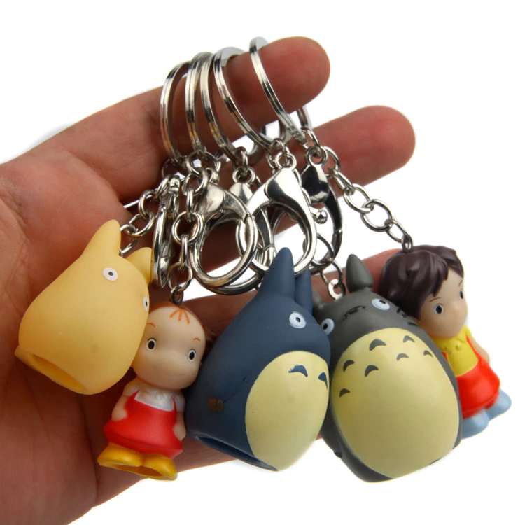 My Neighbor Totoro Characters Keychain