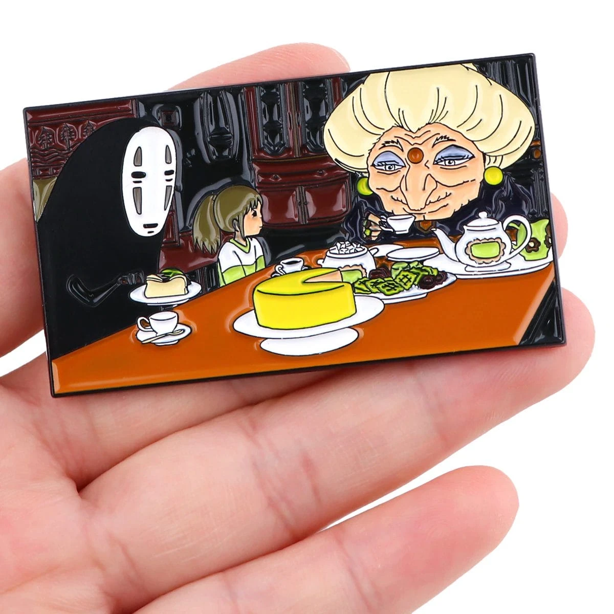 Spirited Away – Tea Time Badge Pin - Image 2