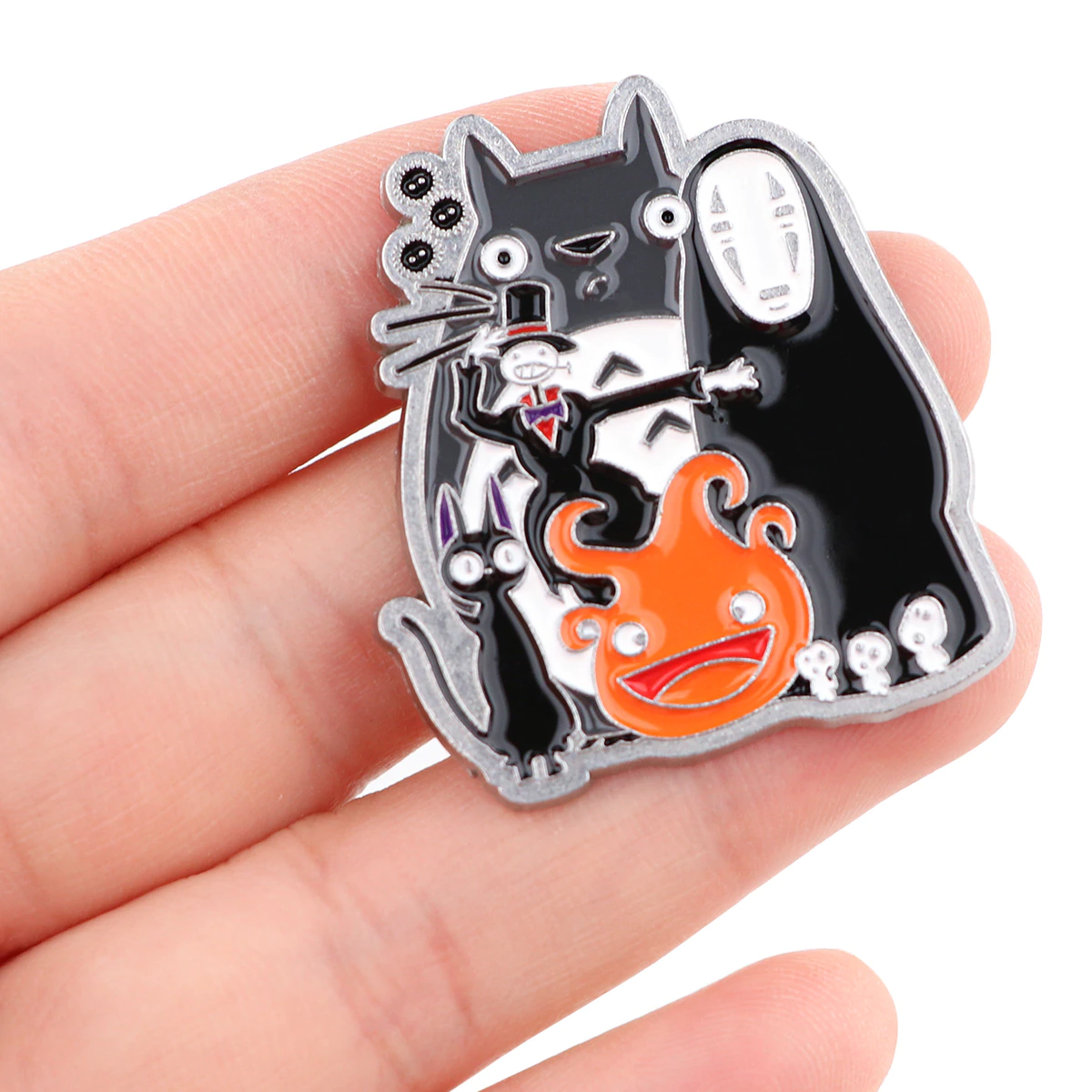 Ghibli Characters Enamel Badge Pin - Image 5