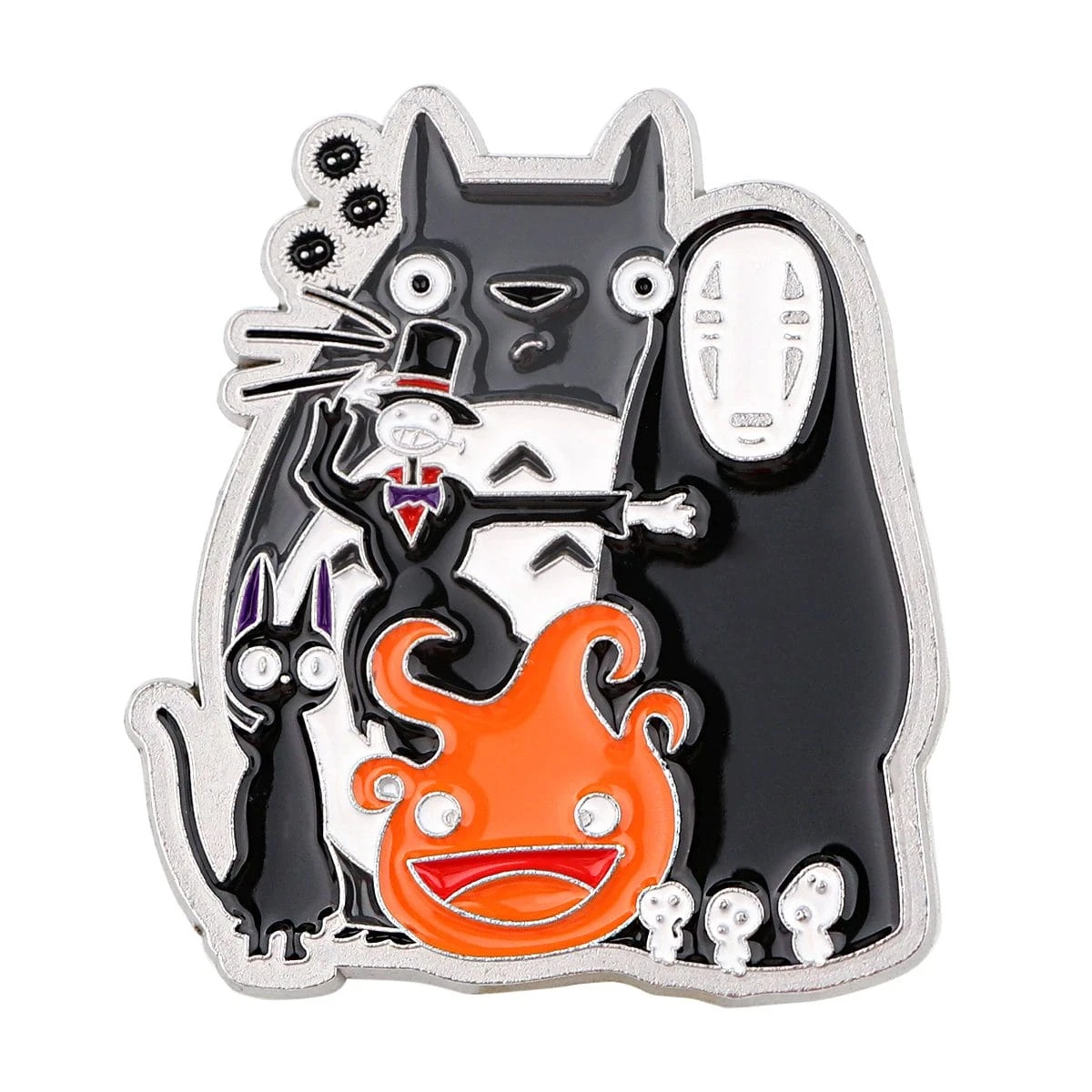 Ghibli Characters Enamel Badge Pin