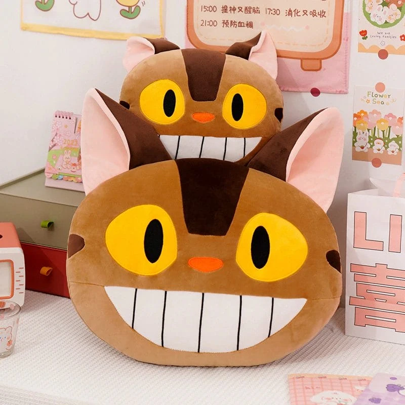 My Neighbor Totoro Catbus & KiKi’s Delivery Service Jiji Stuffed Pillow - Image 10