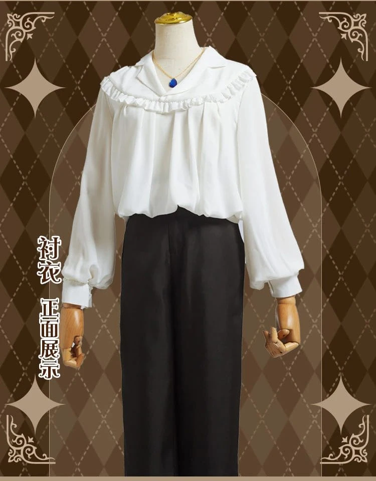 Howl’s Moving Castle Howl Cosplay Costume Full Set 4PCS - Image 10