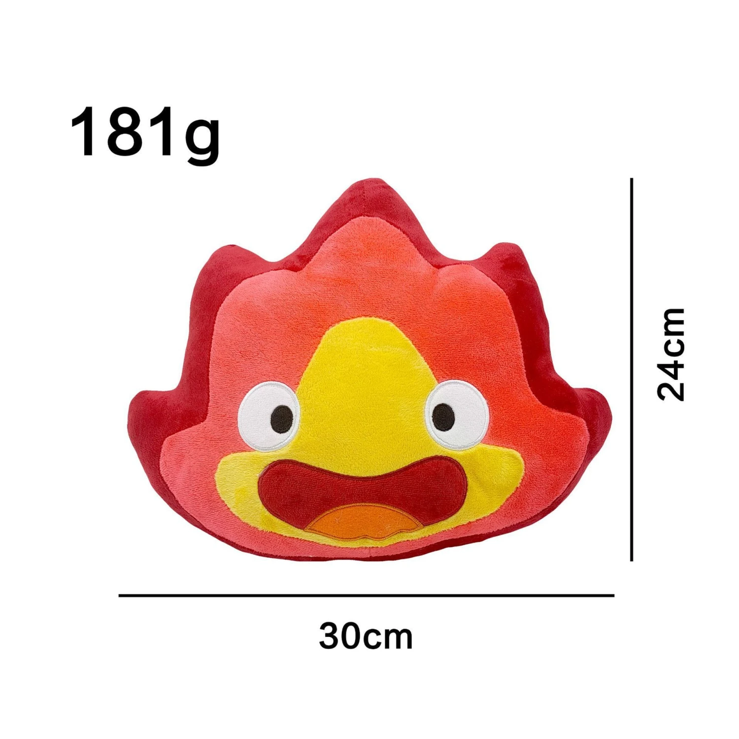 Howl’s Moving Castle – Calcifer Plush Toy 30 X 24cm - Image 2