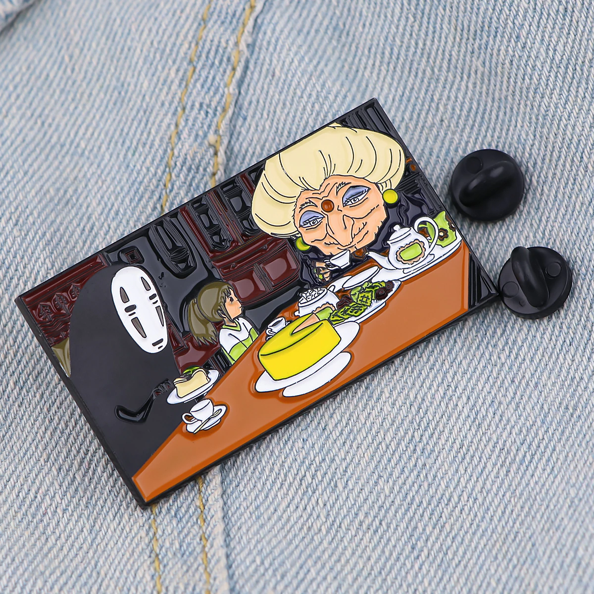Spirited Away – Tea Time Badge Pin - Image 6