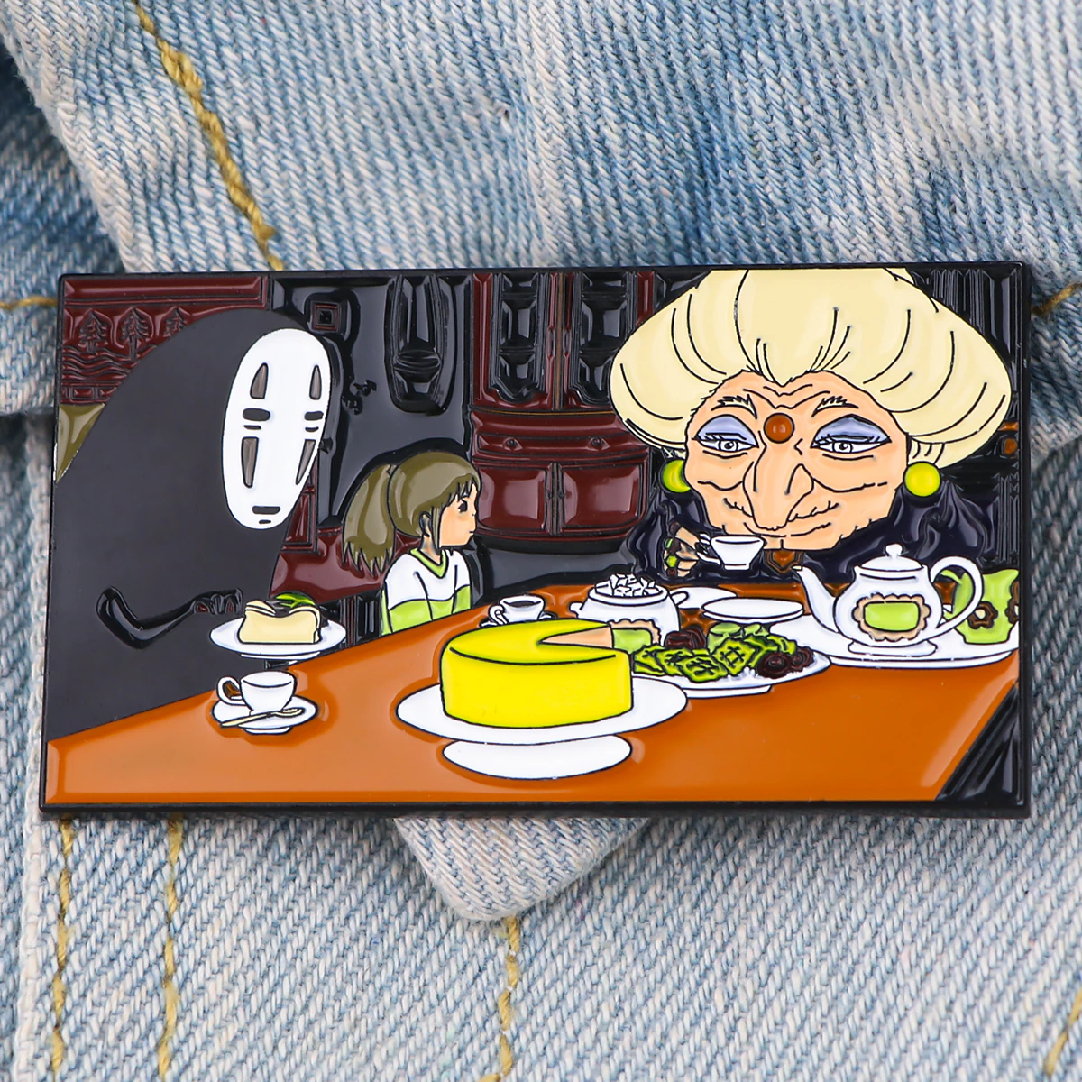 Spirited Away – Tea Time Badge Pin - Image 5