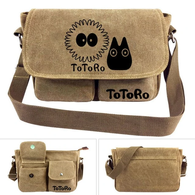 My Neighbor Totoro Messenger Canvas Shoulder Bag - Image 7