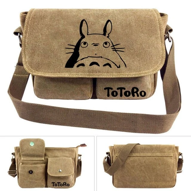 My Neighbor Totoro Messenger Canvas Shoulder Bag - Image 6