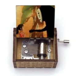 Spirited Away Wooden Music Box Vintage Style