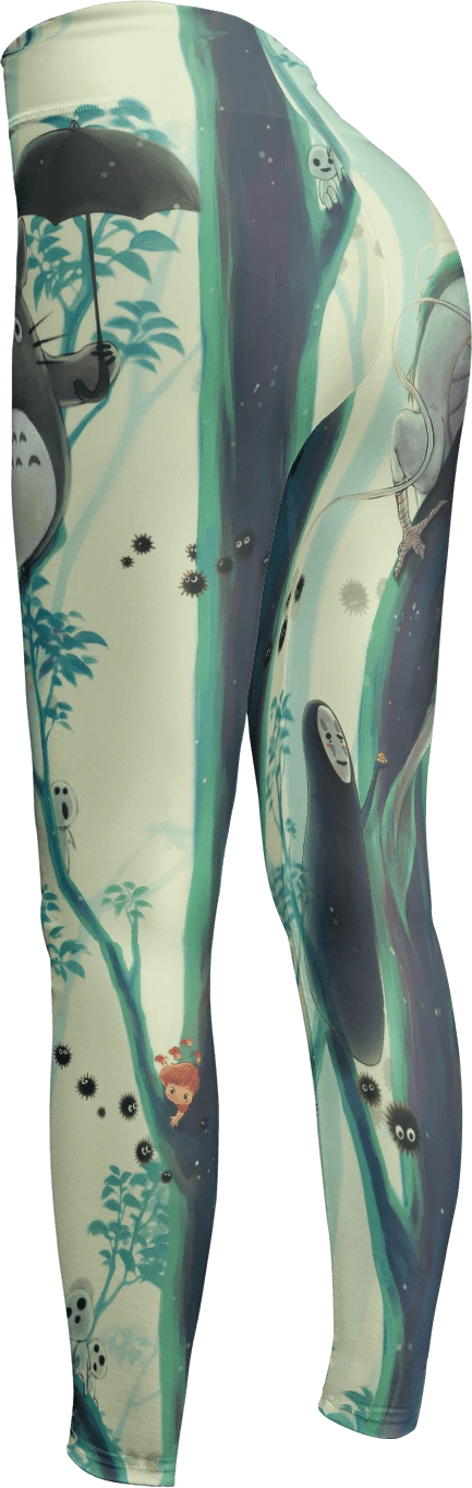 Spirited Away & My Neighbor Totoro Legging - Image 2