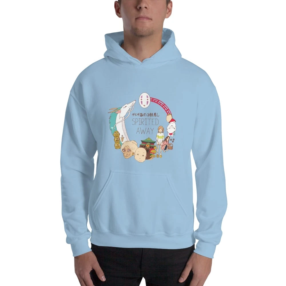Spirited Away Compilation Characters Hoodie Unisex - Image 8