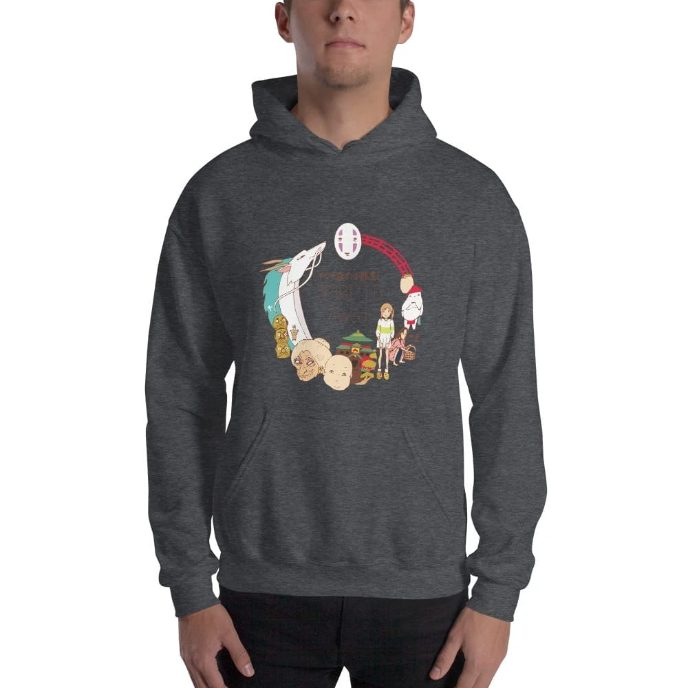 Spirited Away Compilation Characters Hoodie Unisex - Image 16