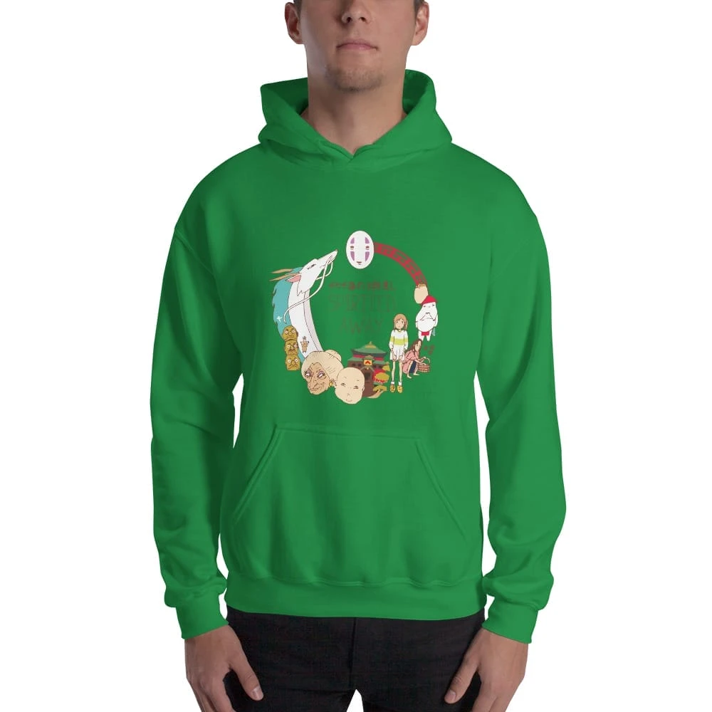 Spirited Away Compilation Characters Hoodie Unisex - Image 17
