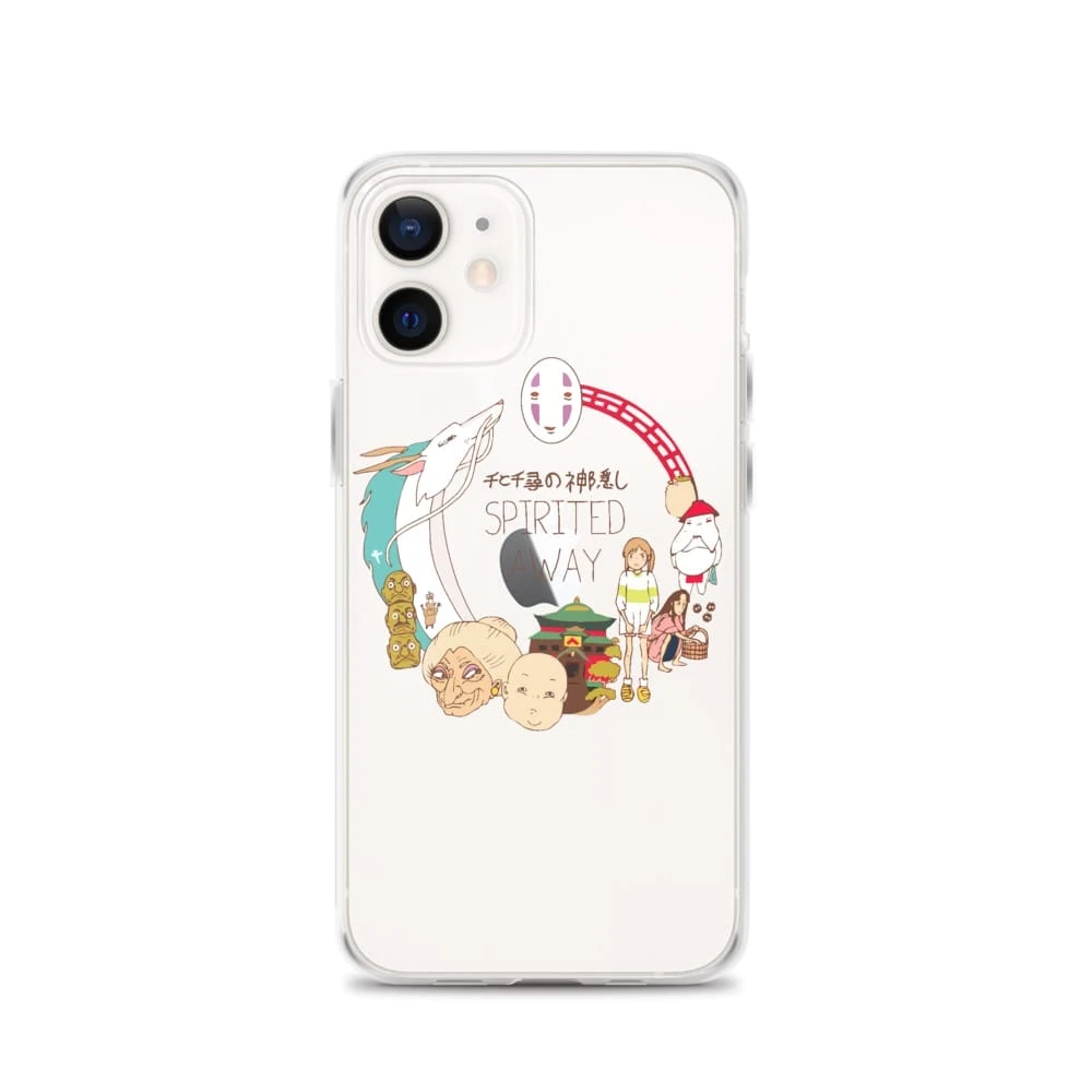 Spirited Away Compilation Characters IPhone Case - Image 4