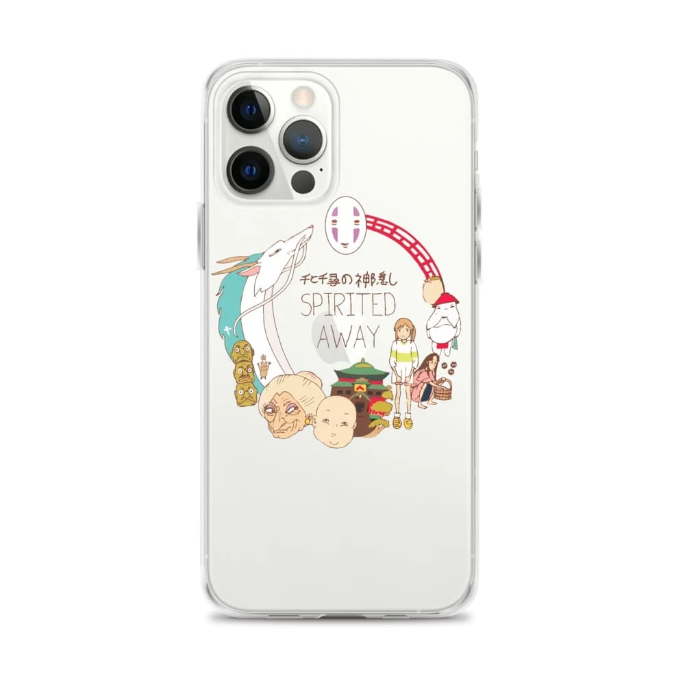 Spirited Away Compilation Characters IPhone Case - Image 7
