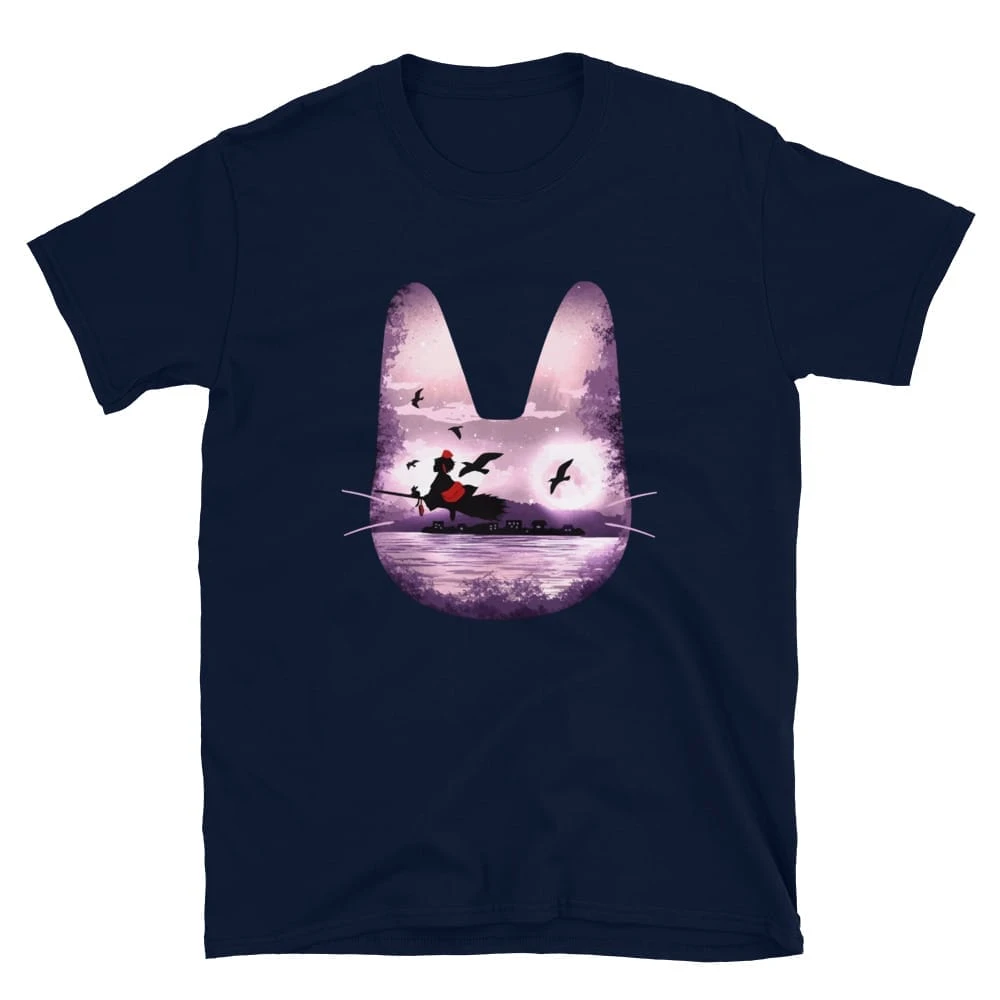 Kiki’s Delivery Service – Purple Jiji T Shirt Unisex