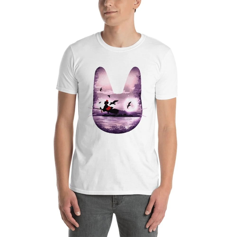 Kiki’s Delivery Service – Purple Jiji T Shirt Unisex - Image 11