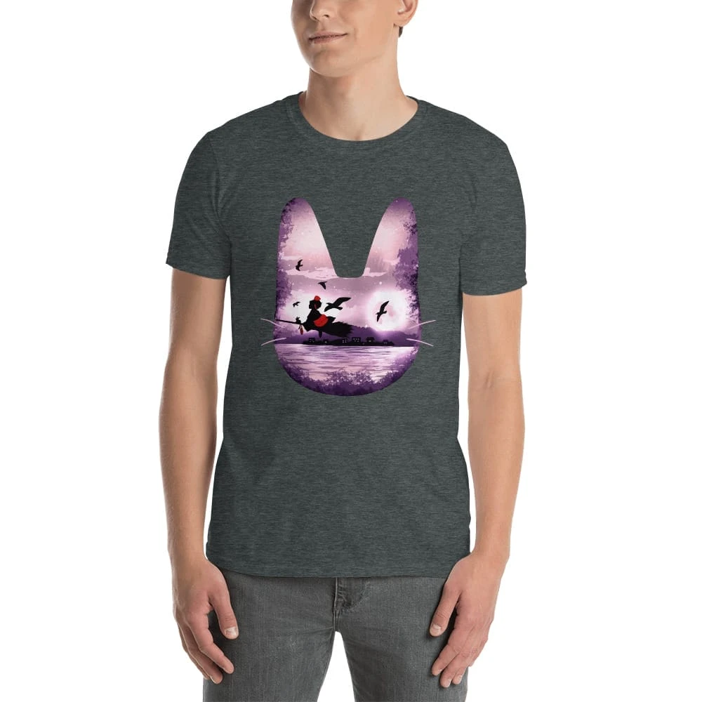 Kiki’s Delivery Service – Purple Jiji T Shirt Unisex - Image 3
