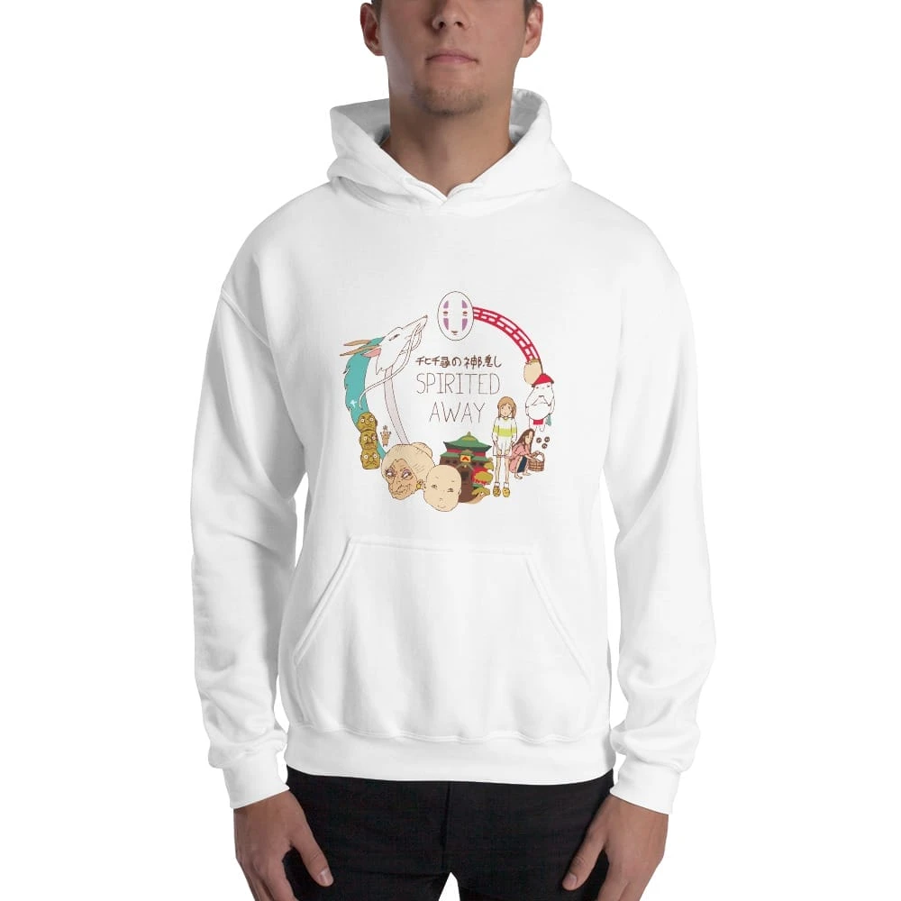 Spirited Away Compilation Characters Hoodie Unisex - Image 10