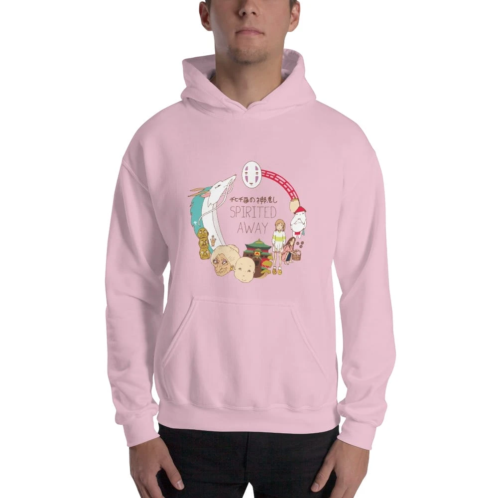 Spirited Away Compilation Characters Hoodie Unisex - Image 20