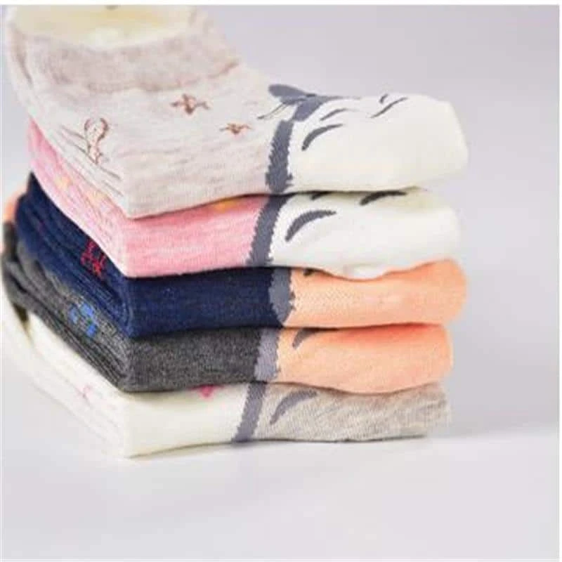 My Neighbor Totoro Cute Socks 5 Pairs/lot - Image 10