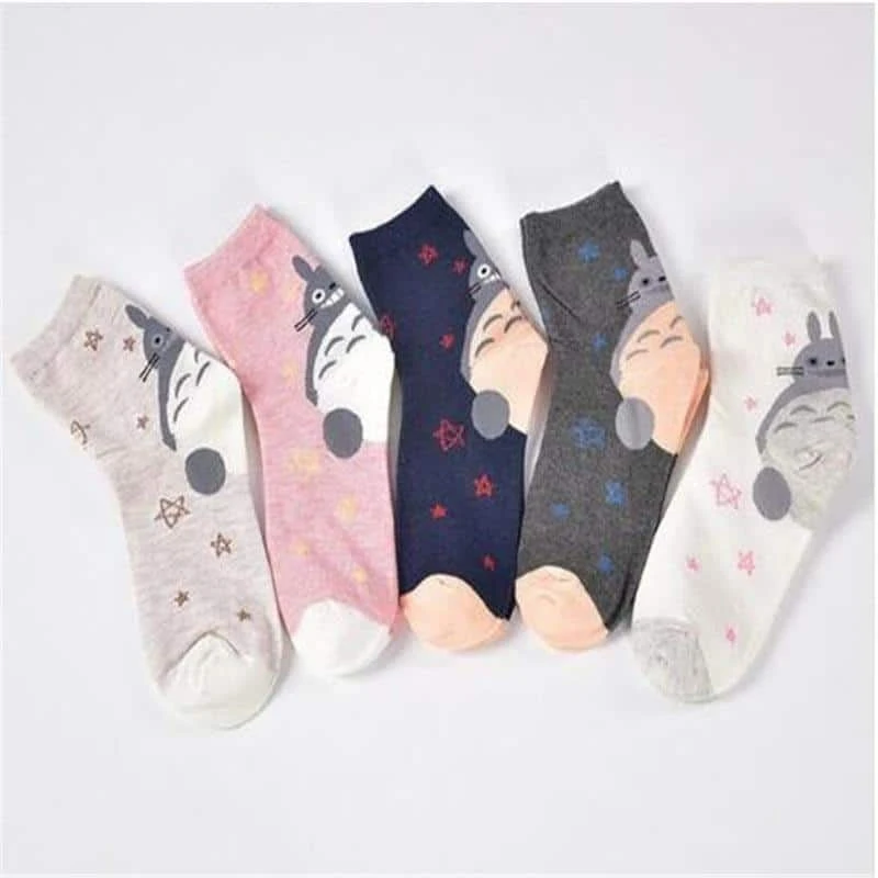 My Neighbor Totoro Cute Socks 5 Pairs/lot
