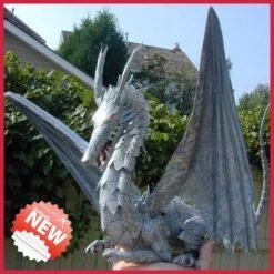 Tales From Earthsea 3D Dragon Paper Model