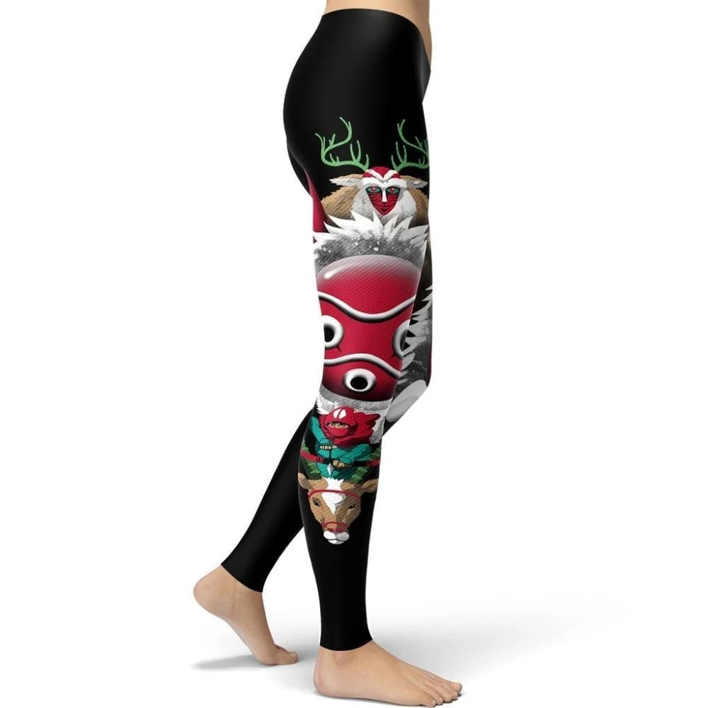 Princess Mononoke Leggings Style 3 - Image 3
