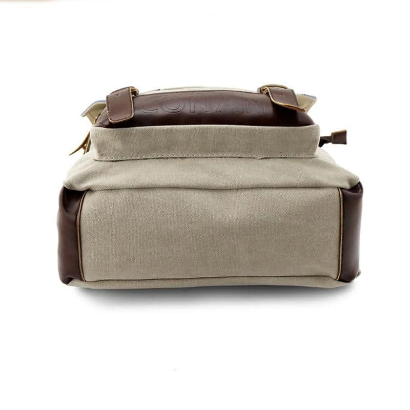 My Neighbor Totoro With Umbrella Canvas Backpack - Image 3