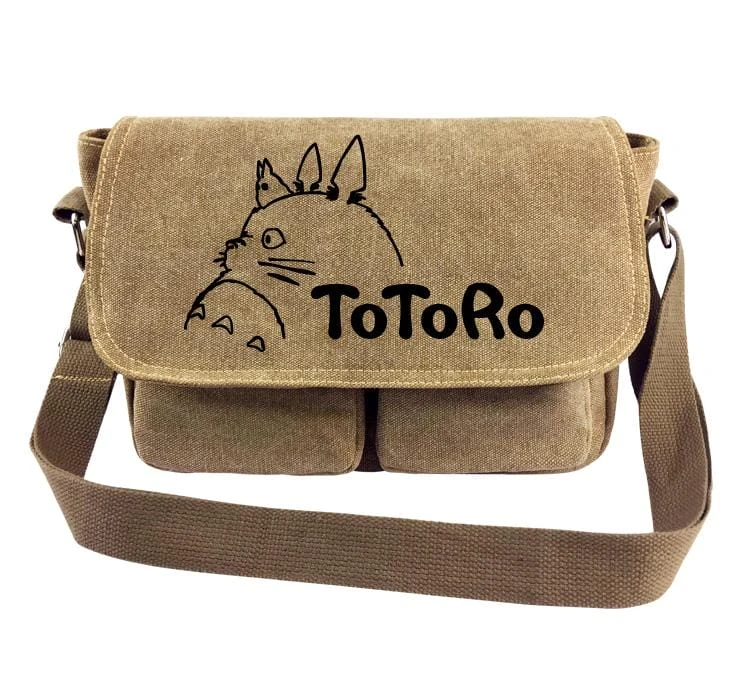 My Neighbor Totoro Messenger Canvas Shoulder Bag - Image 3