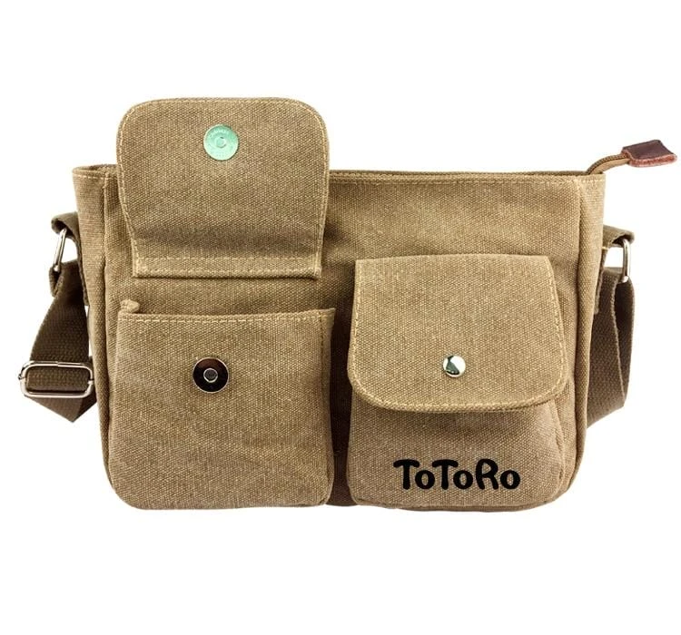 My Neighbor Totoro Messenger Canvas Shoulder Bag - Image 4