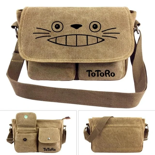 My Neighbor Totoro Messenger Canvas Shoulder Bag - Image 8