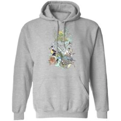 Ghibli Characters Color Collection Hoodie