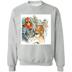 Princess Mononoke – Ashitaka Water Color Sweatshirt