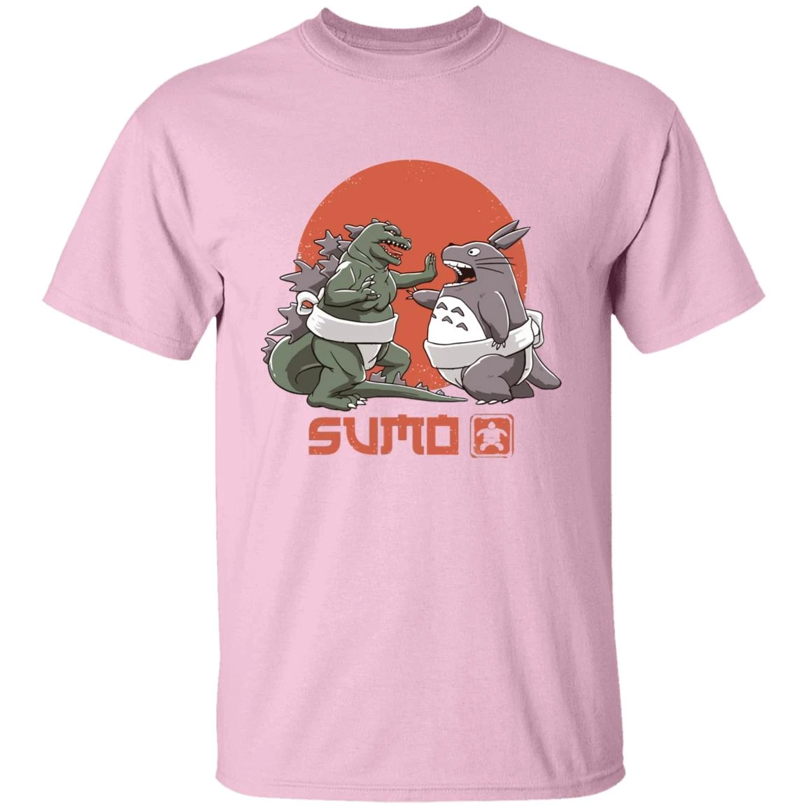 Totoro Vs. Godzilla Sumo T Shirt - Image 5