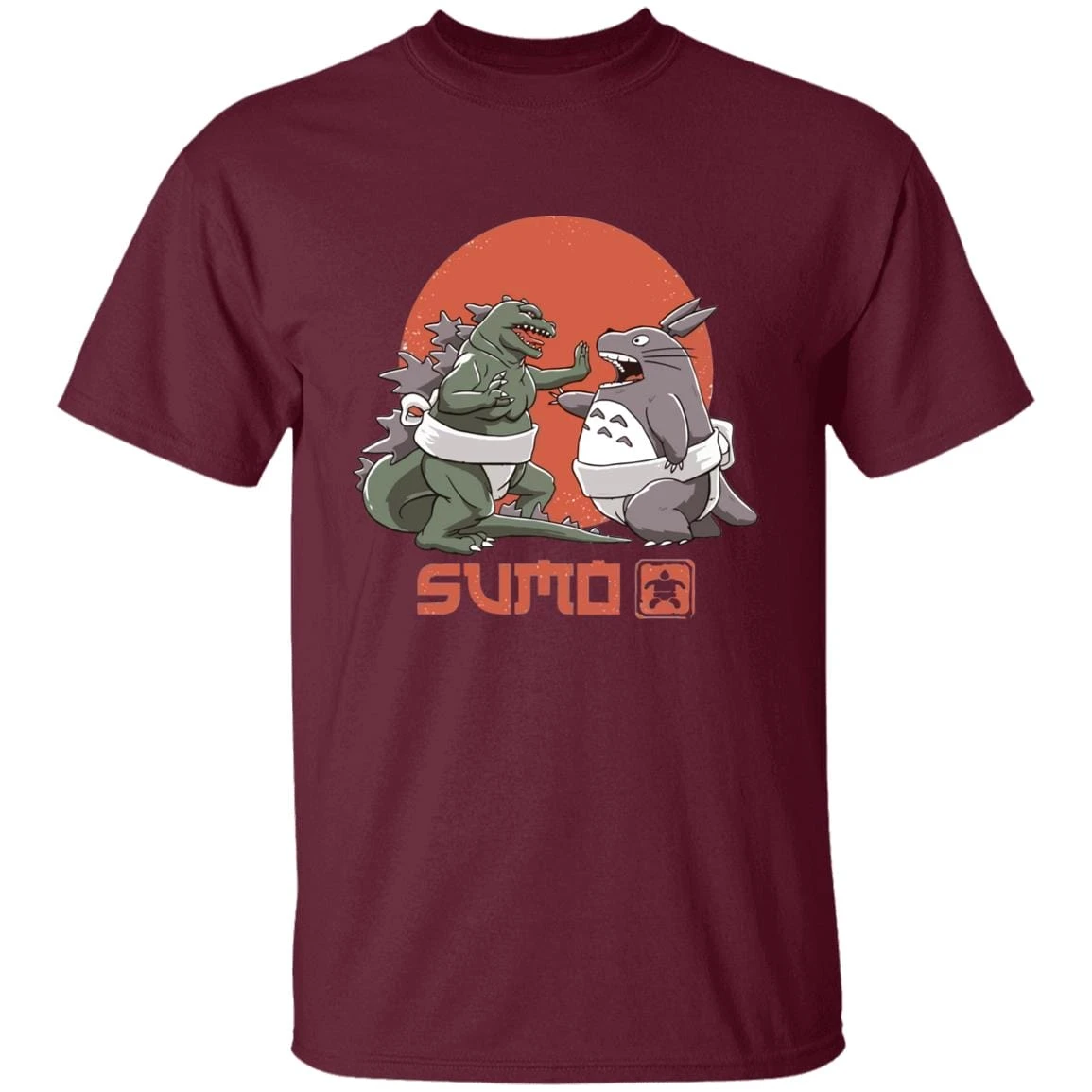 Totoro Vs. Godzilla Sumo T Shirt - Image 6