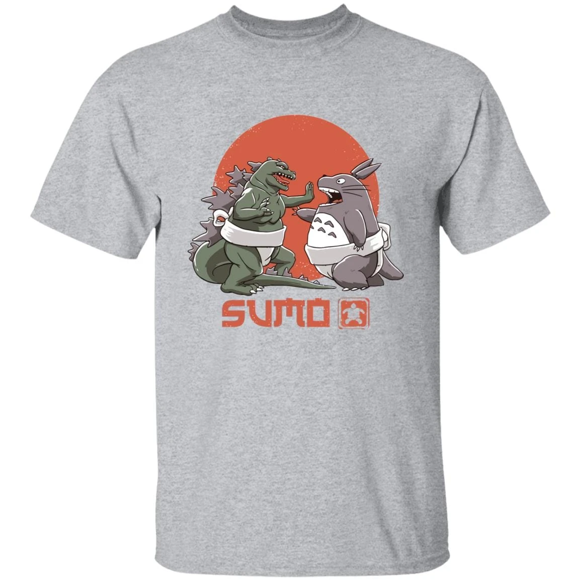 Totoro Vs. Godzilla Sumo T Shirt - Image 17