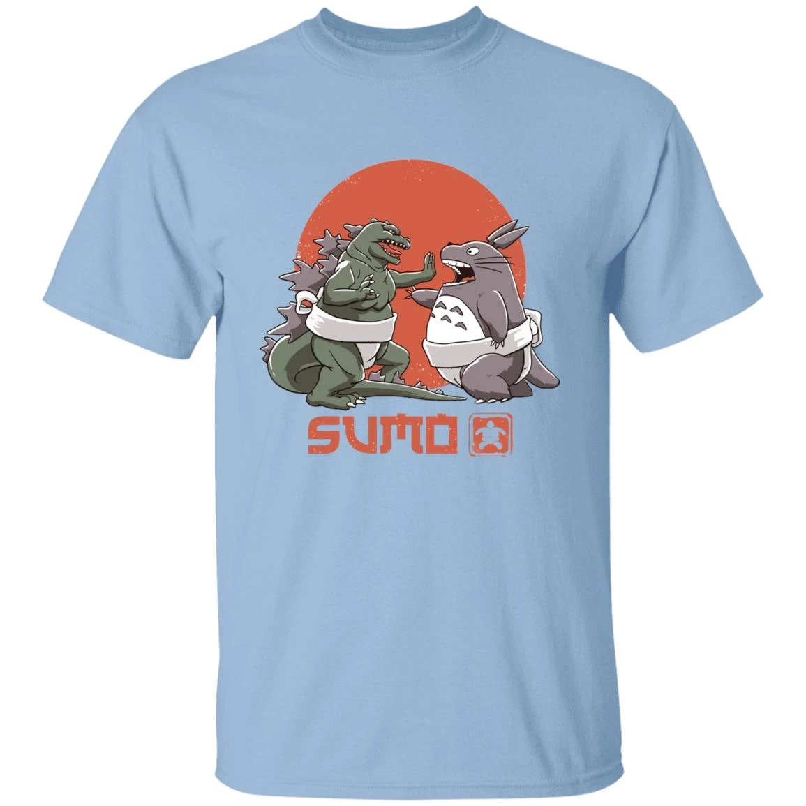 Totoro Vs. Godzilla Sumo T Shirt - Image 12